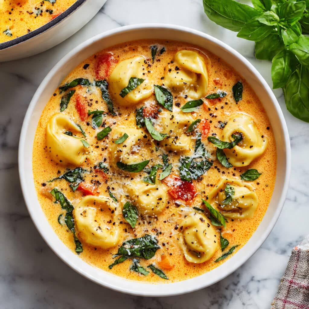 The Best Creamy Tortellini Soup Recipe