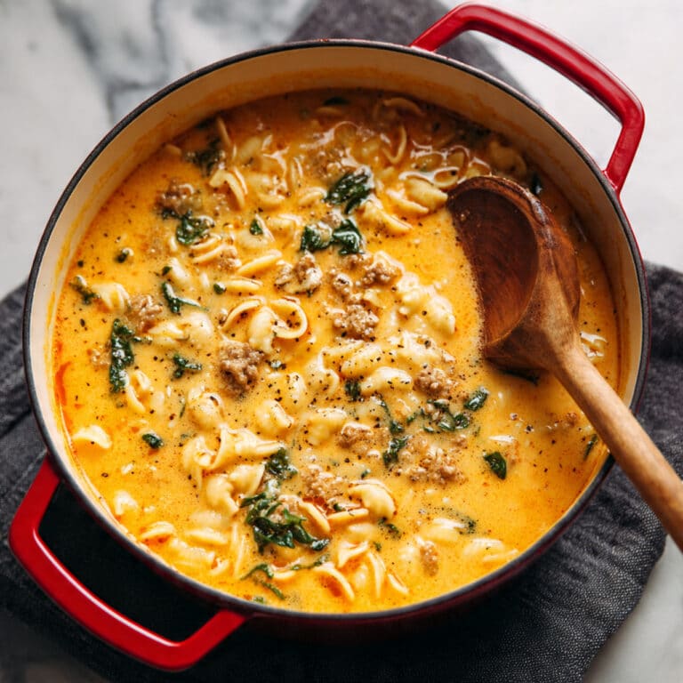 Ang’s Creamy Tortellini Soup Recipe