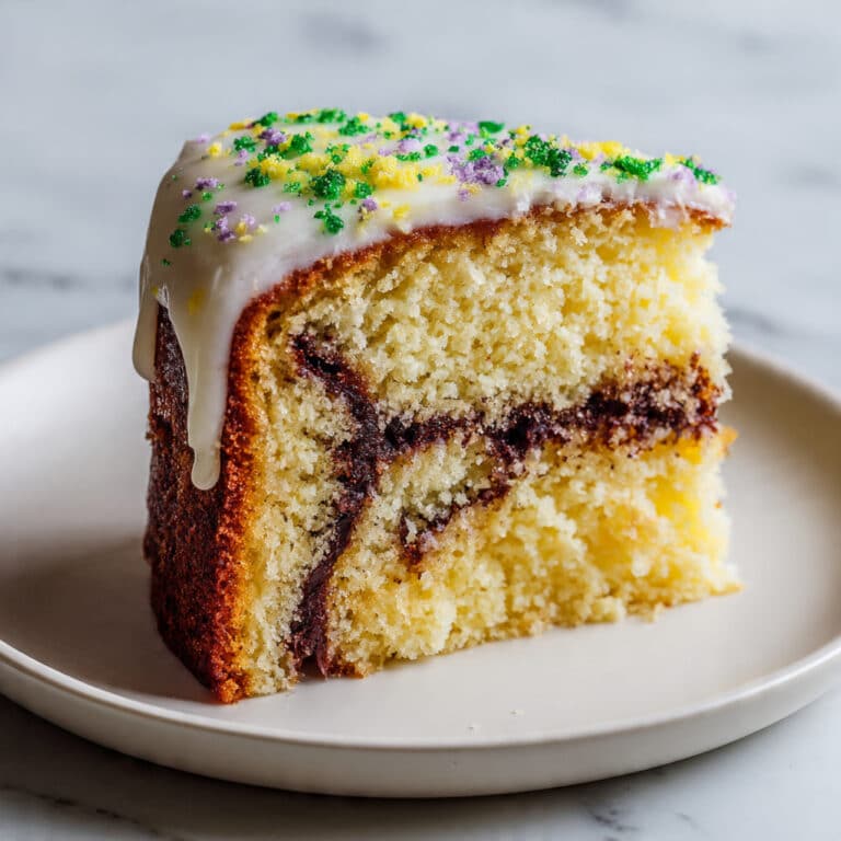 Cinnamon Bundt Cake with Cinnamon Swirl and Vanilla Glaze Recipe