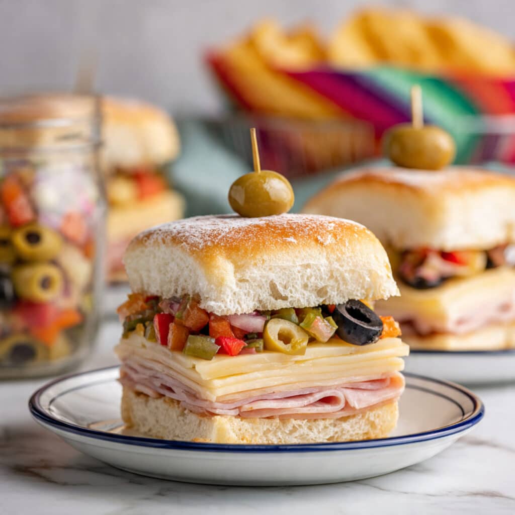 Mini Muffuletta Sandwiches Recipe