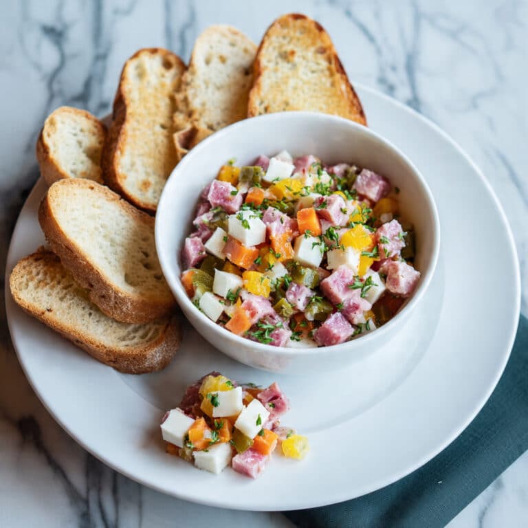 Muffuletta Dip with an Alabama Twist Recipe