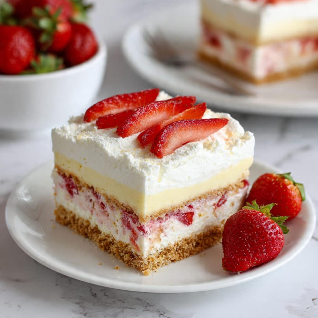 Strawberry Cheesecake Dream Bars Recipe