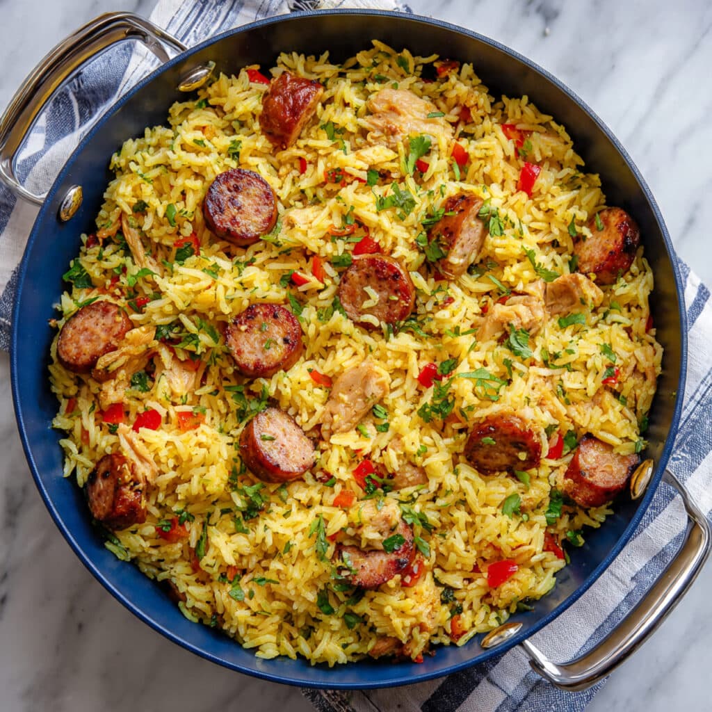 Chicken and Sausage Jambalaya Recipe