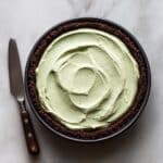 Boozy Shamrock No-Bake Cheesecake Recipe