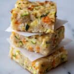 Vegetable Kugel with Caramelized Leeks Recipe