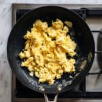 Perfect Matzo Brei with Applesauce and Sour Cream Recipe