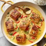 Caribbean-Style Coconut Curry Salmon Recipe