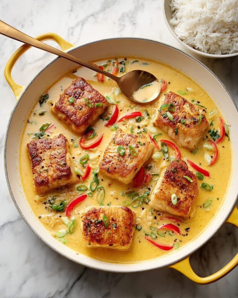 Caribbean-Style Coconut Curry Salmon Recipe