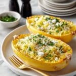 Instant Pot Garlic Parmesan Spaghetti Squash Recipe