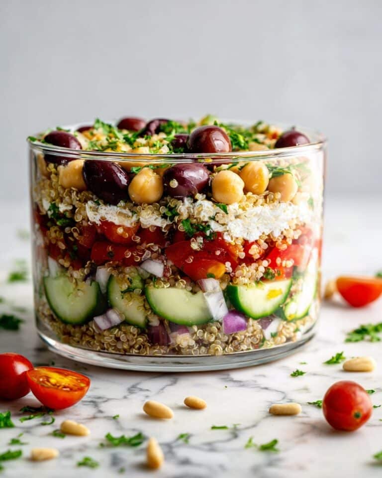 Mediterranean Chickpea Quinoa Salad Recipe