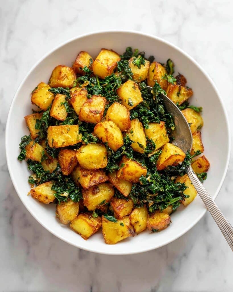 Lemony Roasted Broccoli Rabe and Potatoes Recipe