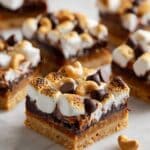 S'mores Bars with Caramel and Nuts Recipe