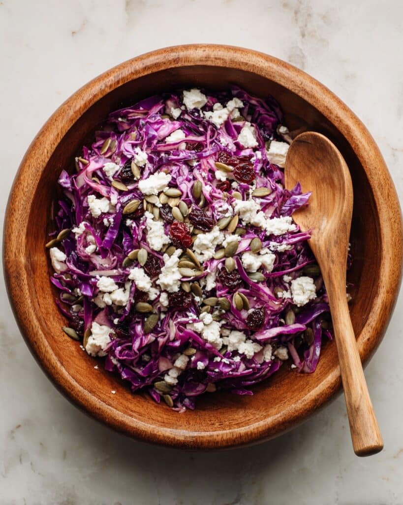 Cabbage and Cranberry Salad Recipe