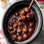 Slow Cooker Cranberry Meatballs Recipe