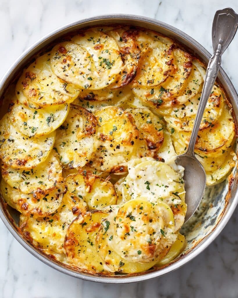 Crock Pot Scalloped Potatoes Recipe