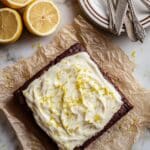 Gingerbread Cake with Lemon Cream Cheese Frosting Recipe