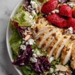 Grilled Chicken Salad with Strawberries and Goat Cheese Recipe