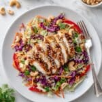 Sesame Chicken Cabbage Crunch Salad Recipe