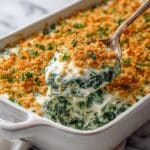 Creamed Spinach Casserole Recipe