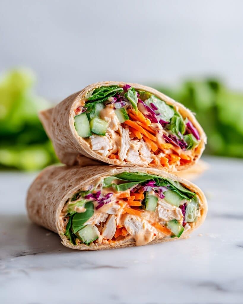 BBQ Grilled Chicken Wrap Recipe