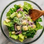 Effortless 5-Minute Lemon Parmesan Lettuce Salad Delight Recipe