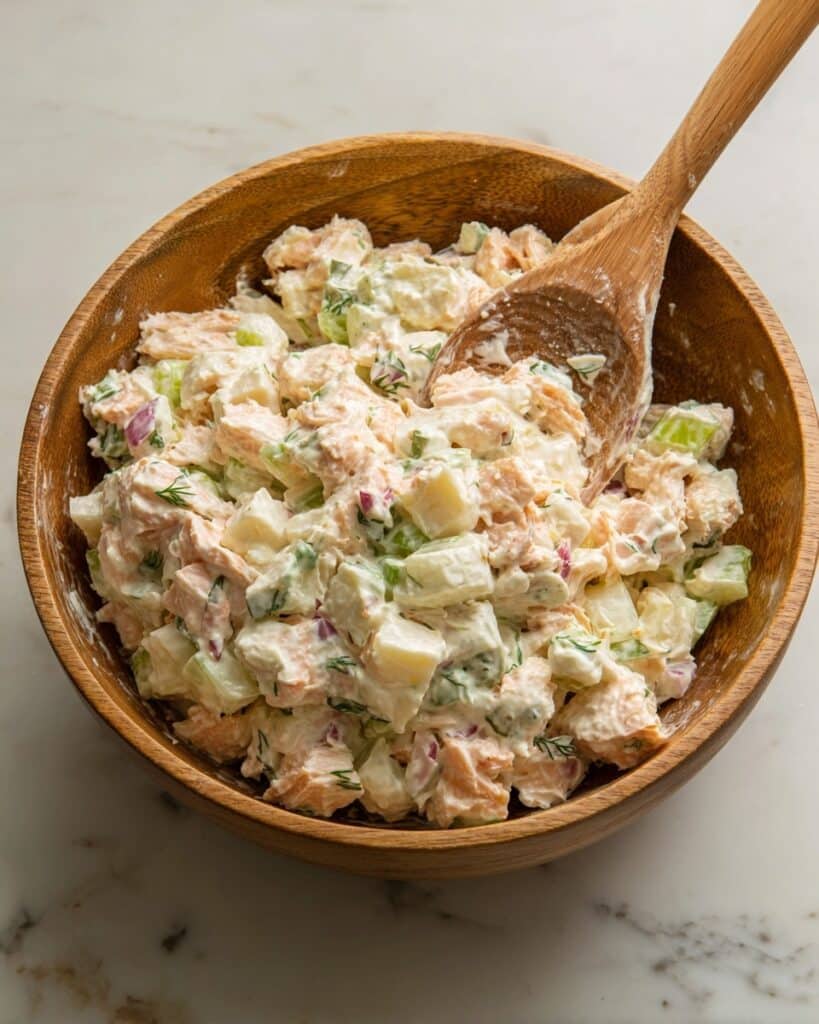 Tuna Salad Lettuce Wraps with Apple and Greek Yogurt Dressing Recipe