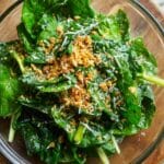 Swiss Chard Salad with Lemon, Parmesan & Toasted Bread Crumbs Recipe