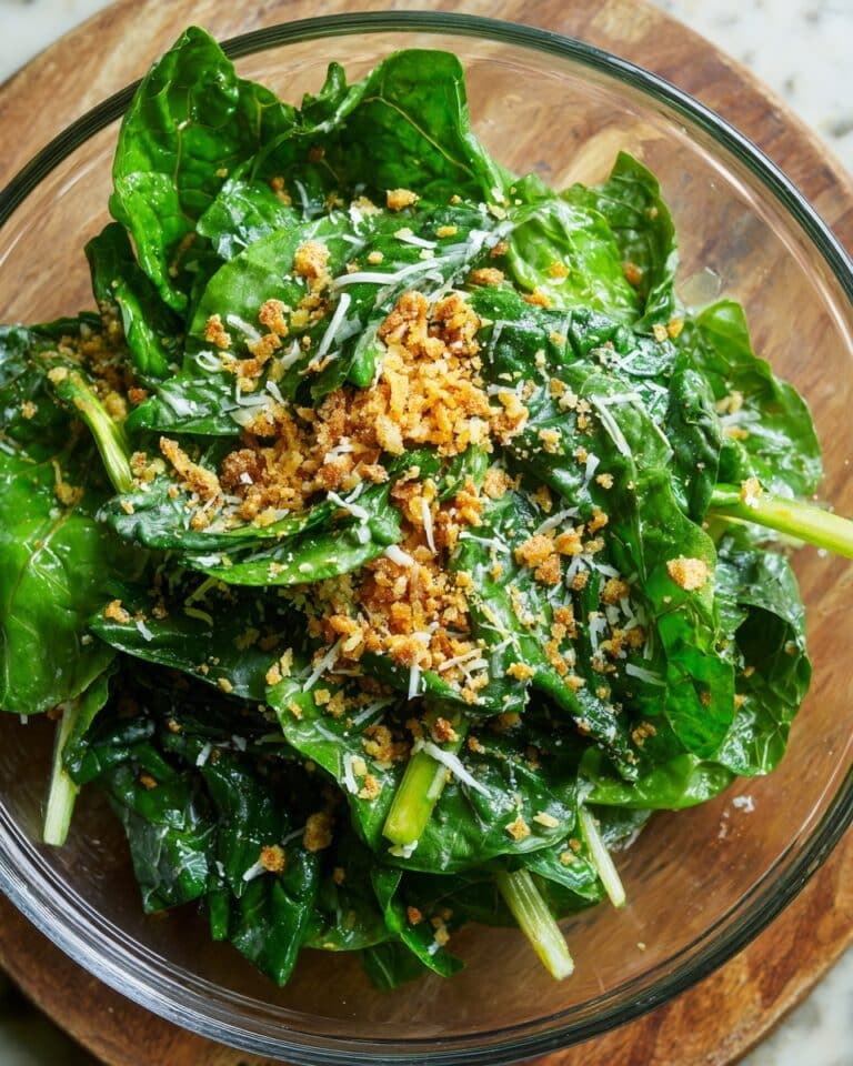 Swiss Chard Salad with Lemon, Parmesan & Toasted Bread Crumbs Recipe