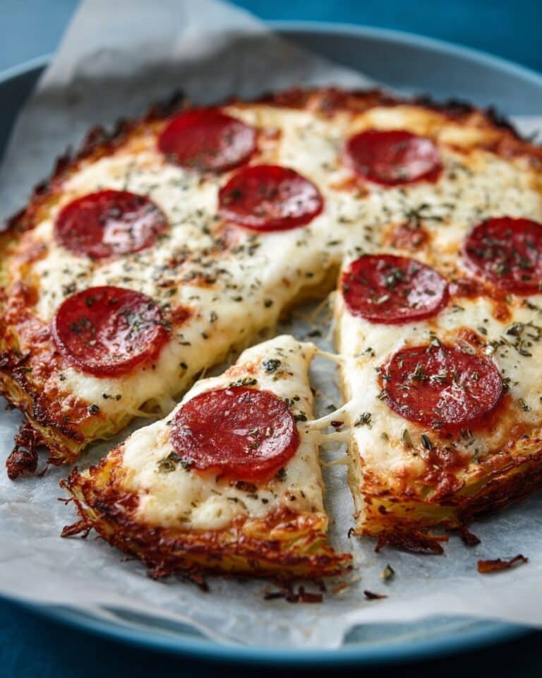 Cheesy Cabbage Steaks (Pizza or Mediterranean Style) Recipe
