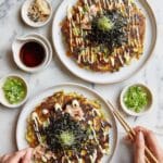Easy Japanese Savory Cabbage Okonomiyaki Recipe