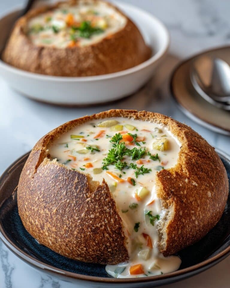 Creamy Clam Chowder with Potatoes, Vegetables, and a Touch of Vinegar Recipe