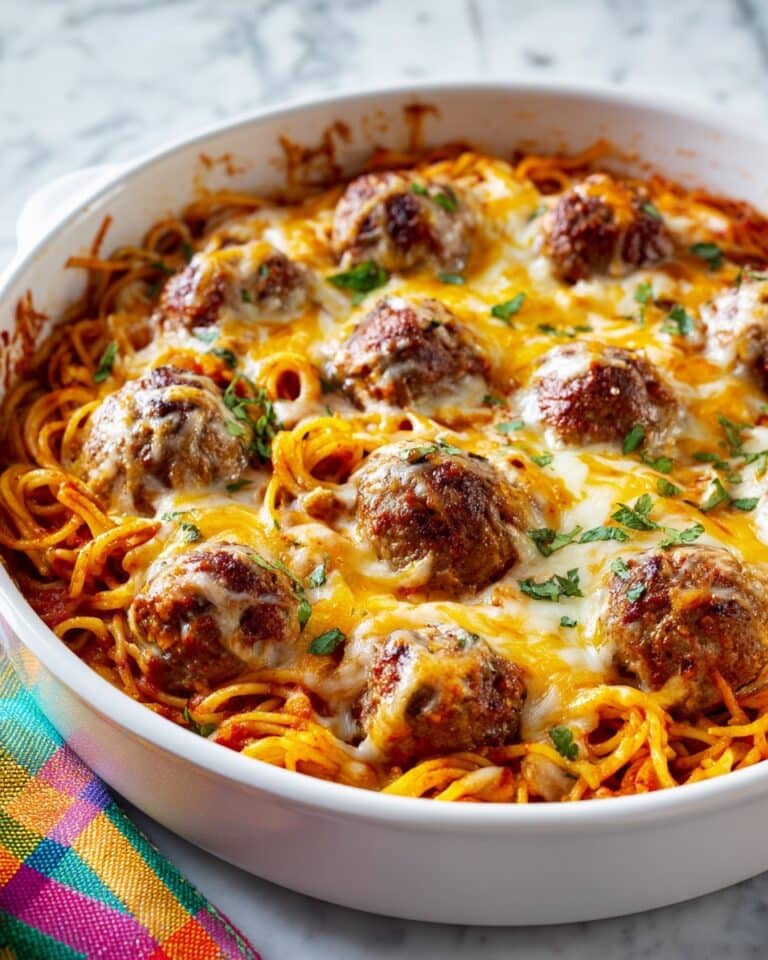 Leftover Spaghetti Bake Recipe