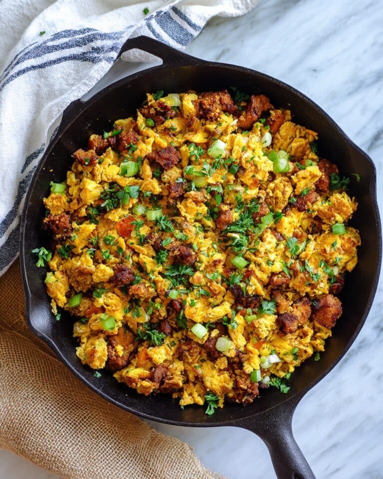 Meatloaf Egg Scramble Recipe