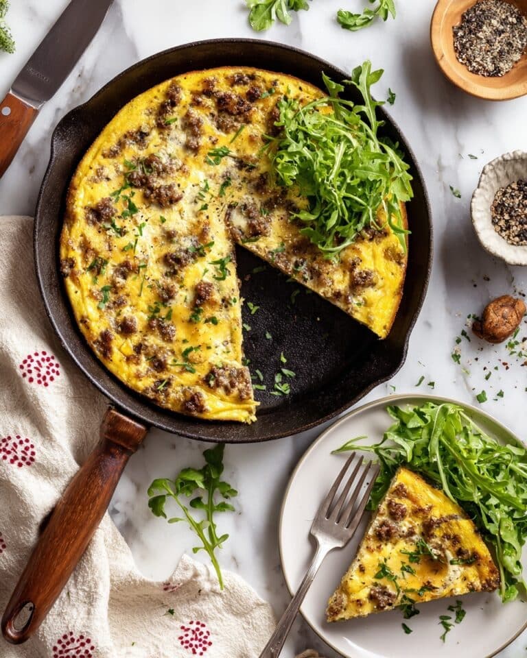 Potato-Crusted Sausage Quiche with Caramelized Onions and Gruyère Recipe