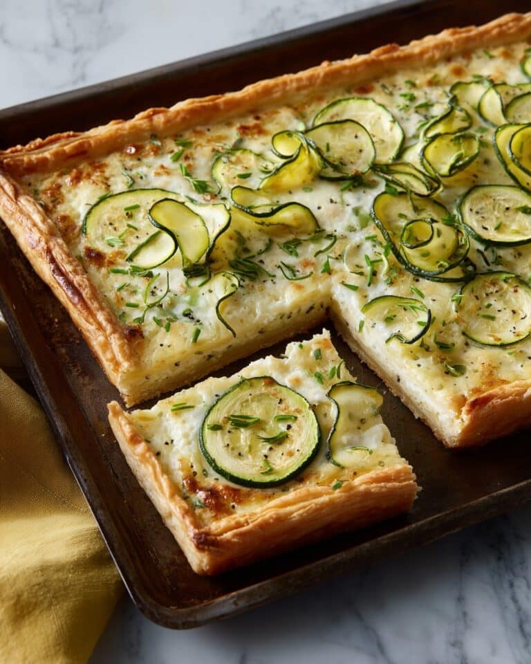 Zucchini Ricotta Tart Recipe