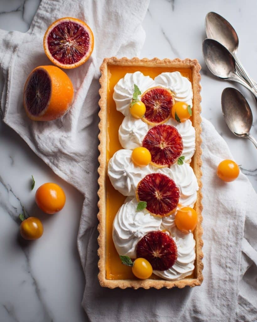 Blood Orange Curd Tart Recipe