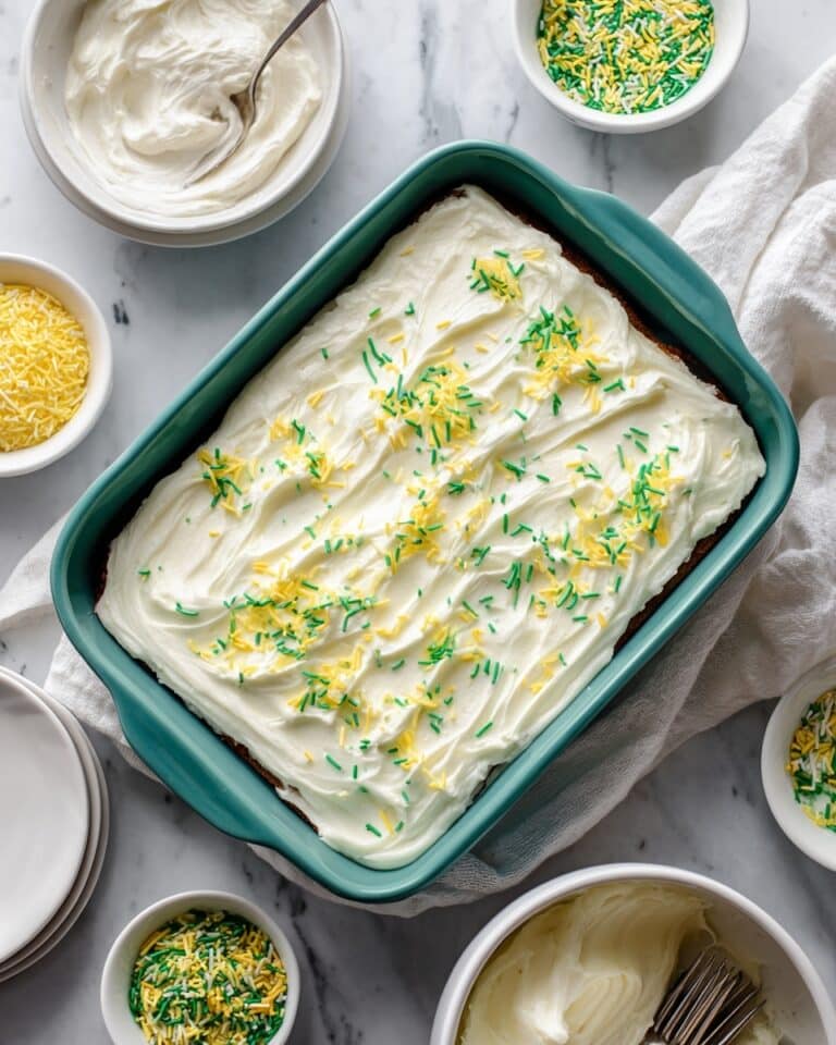 St. Patrick’s Day Poke Cake Recipe