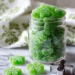 Shamrock Homemade Gummies with Jello Recipe