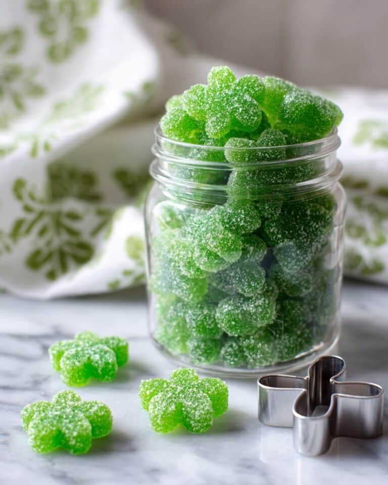 Shamrock Homemade Gummies with Jello Recipe