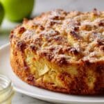 Irish Apple Cake with Warm Custard Sauce Recipe