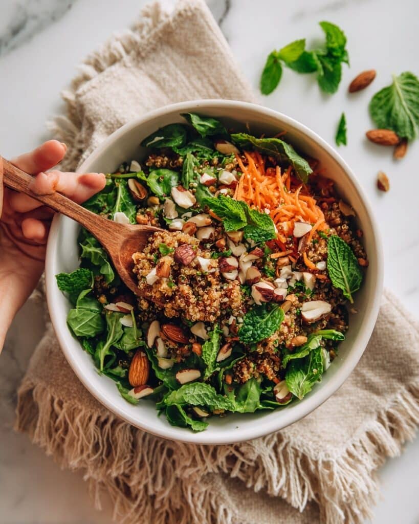 30 Minute Moroccan-Inspired Carrot & Chickpea Salad Recipe