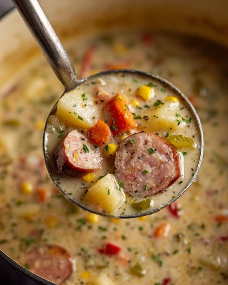 Smoked Sausage and Corn Chowder Recipe