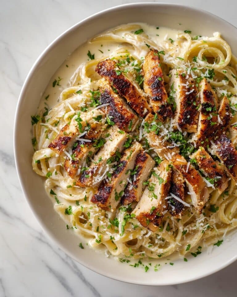 Creamy Chicken Fettuccine Alfredo Recipe