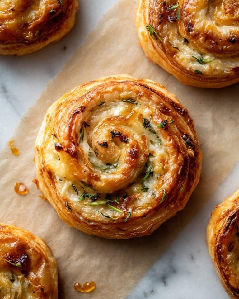 Easter Appetizer Puff Pastry Spinach Rolls Recipe