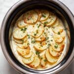 Slow Cooker Cheesy Scalloped Potatoes Recipe