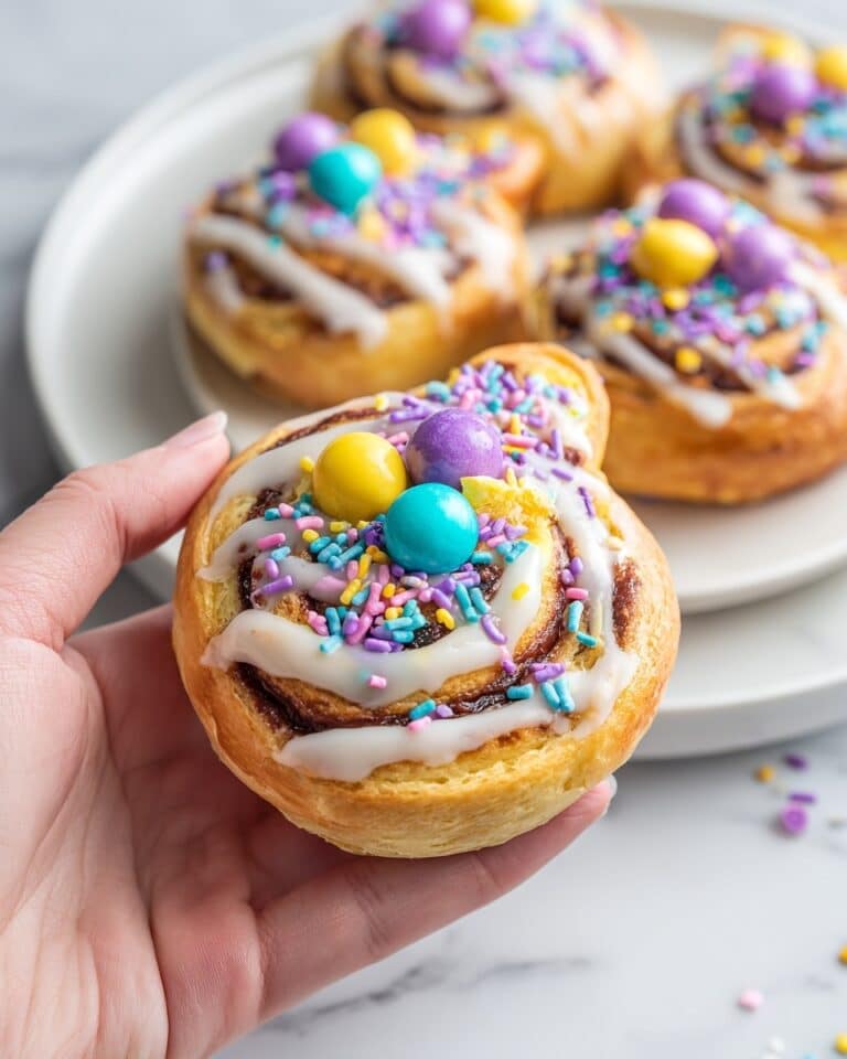 Easter Bunny Cinnamon Rolls Recipe