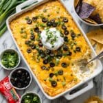 Cheesy Texas Trash Dip Recipe