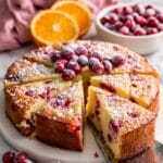 Orange Cranberry Cake Recipe
