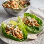 Buffalo Chicken Lettuce Wraps Recipe