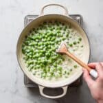 Creamed Green Peas Recipe